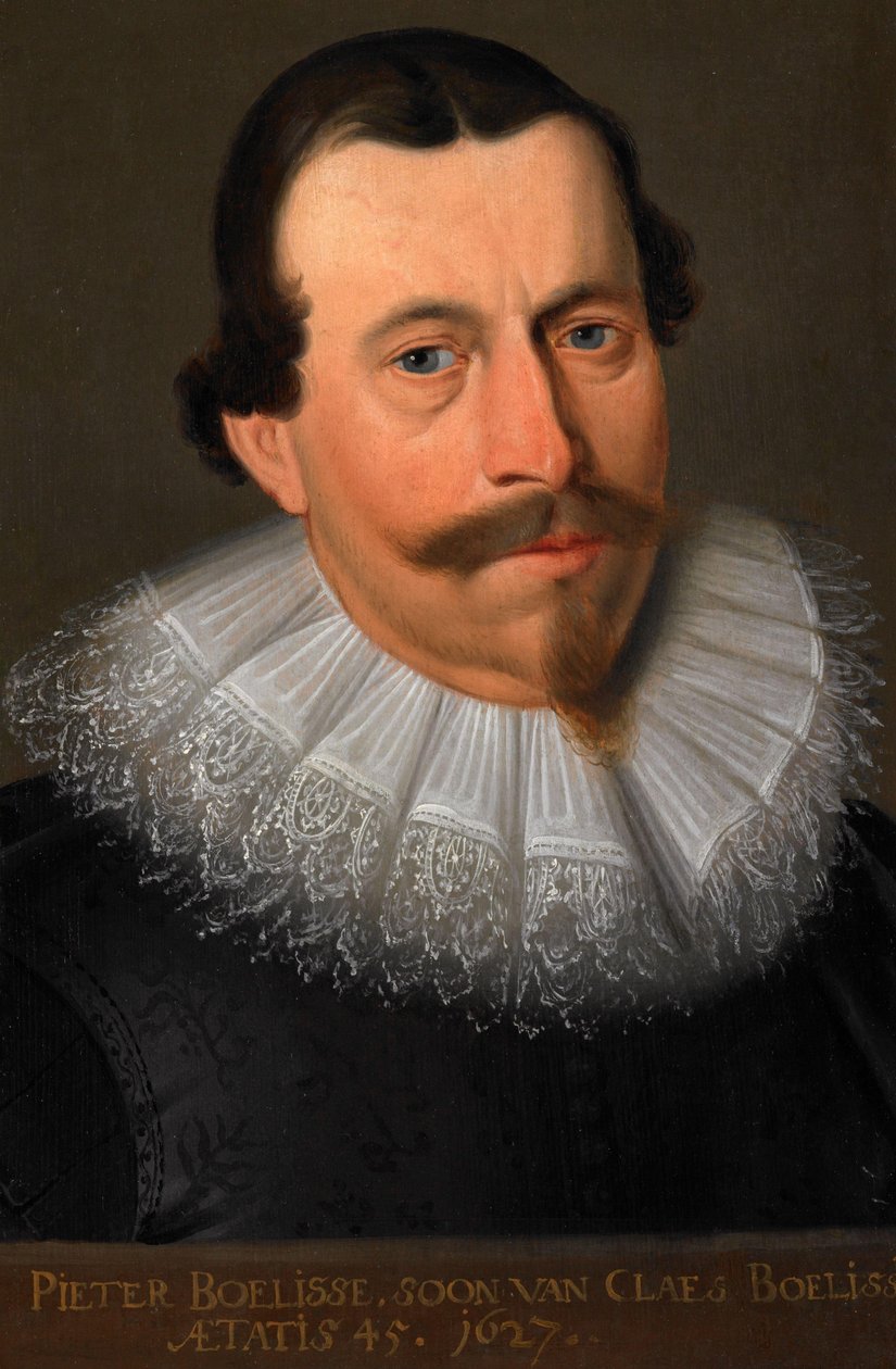 Pieter Claesz Boelensin muotokuva (aiemmin nimeltään Pieter Boeisse) tekijältä anonymous (copy after)