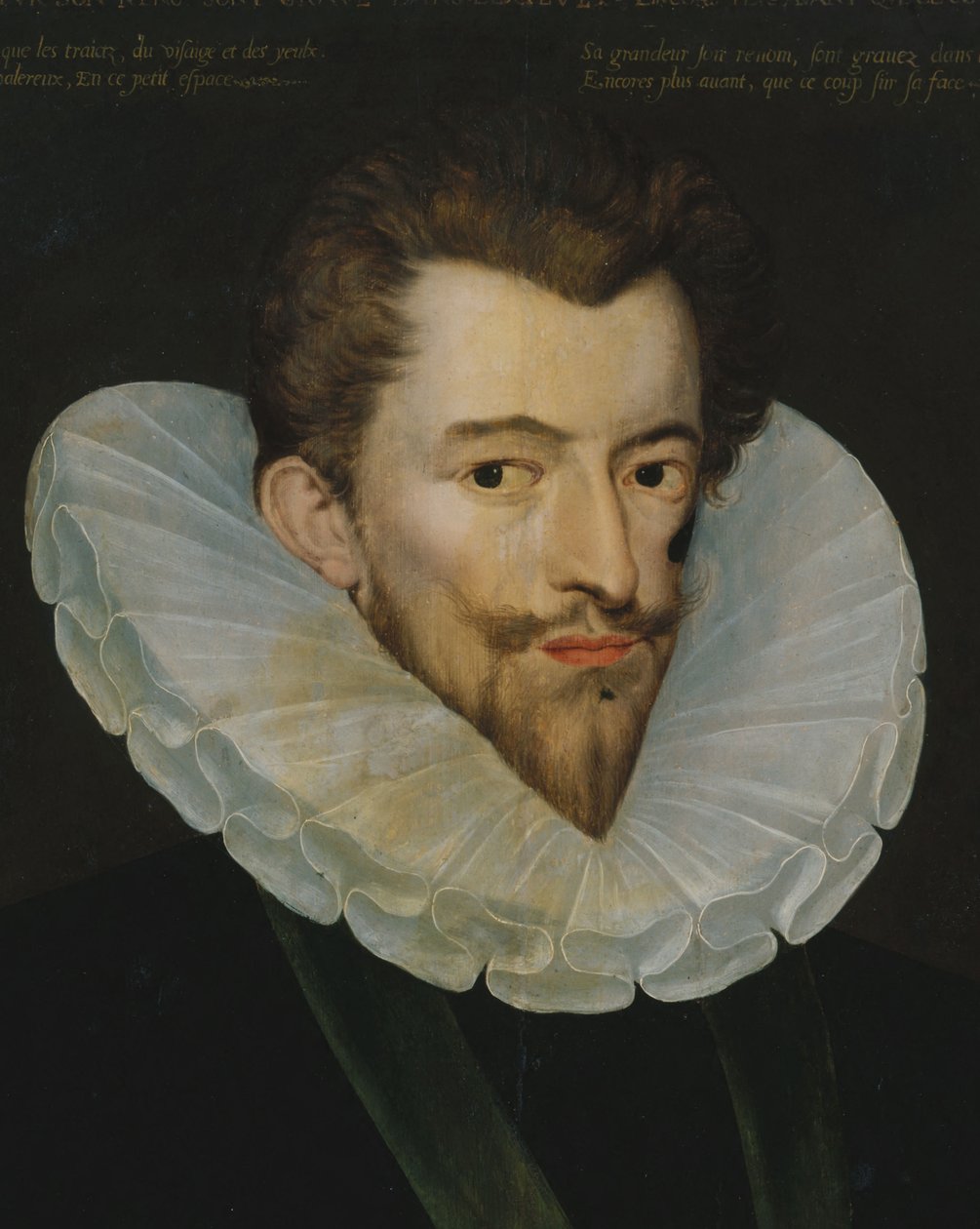Ranska: Henri Ier de Lorraine, duc de Guise, dit le Balafré (1550-1588).  Henrik I Lorraine, Guisen herttua. tekijältä anonymous 