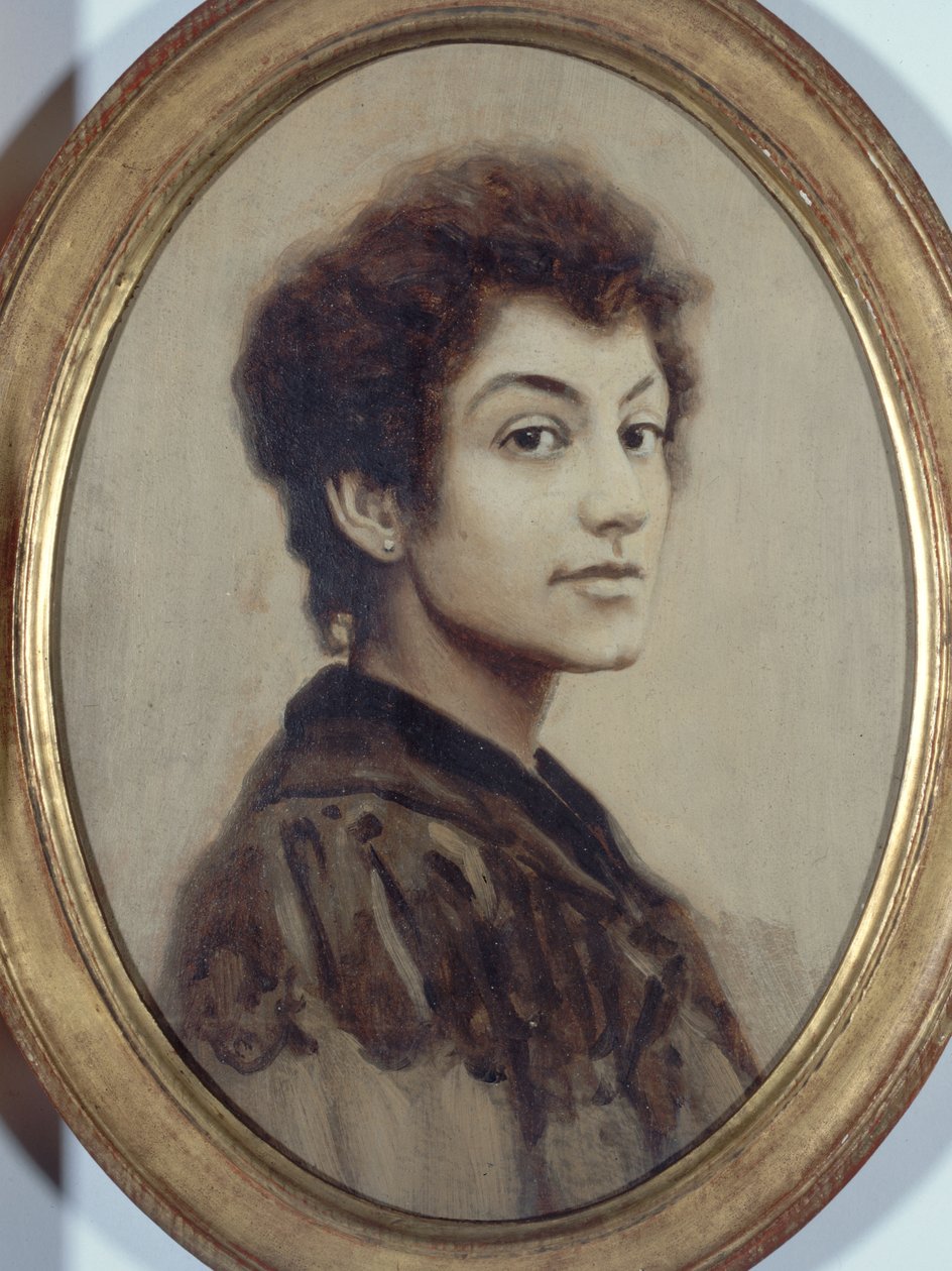 ranska: Portrait de Gabrielle Sand-Palazzi Gabrielle Sand-Palazzin muotokuva tekijältä anonymous 