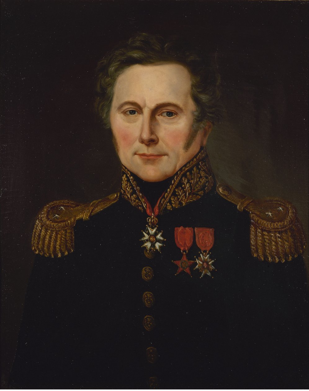 ranska: Portrait du général Louis Hugo (1777-1843) tekijältä anonymous 