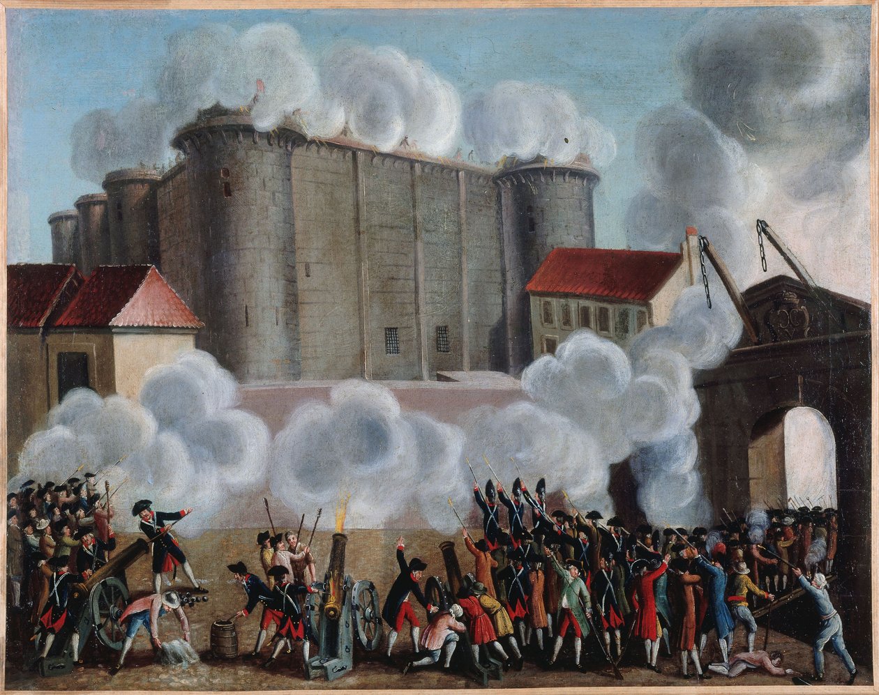 Ranska: Bastilian valloitus, 14. heinäkuuta 1789 (P804) tekijältä anonymous 