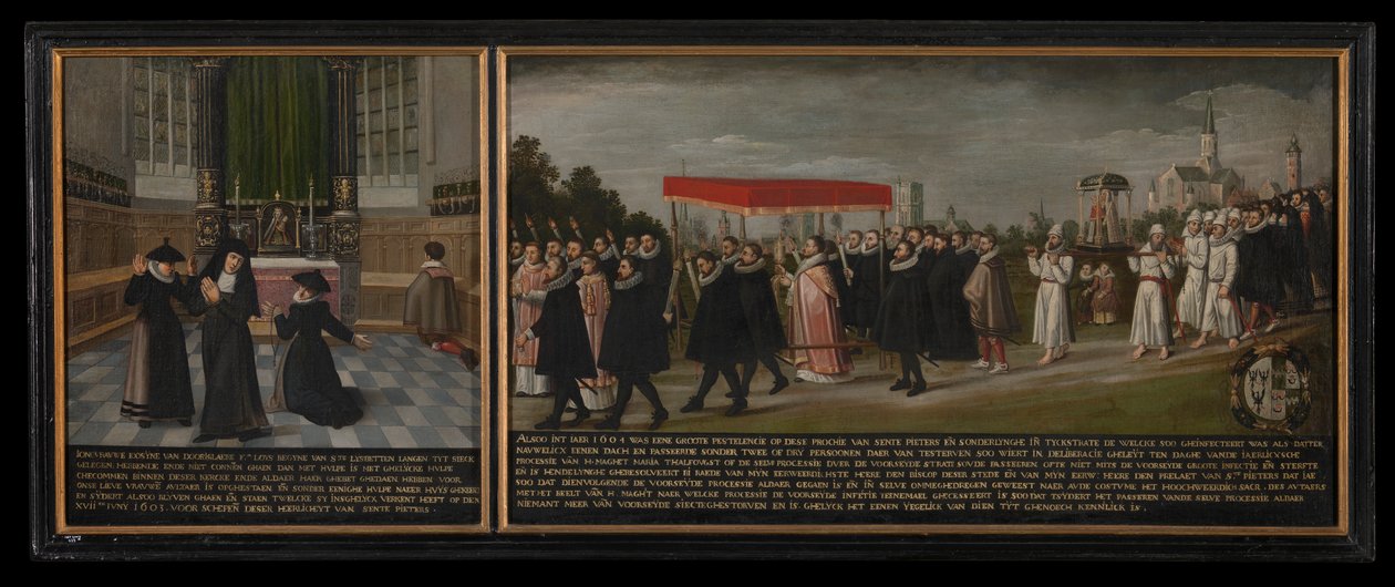 Parantaminen ja kulkue ruttoa vastaan vuonna 1604. tekijältä anonymous 