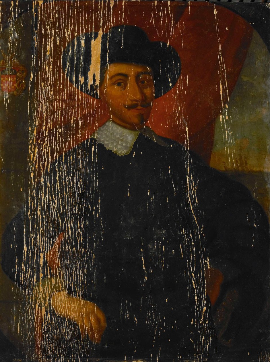 Alankomaiden Itä-Intian kenraalikuvernöörin Antonio van Diemenin muotokuva. tekijältä anonymous 