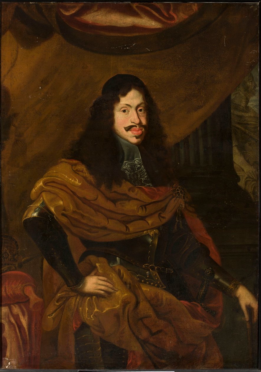 Keisari Leopold I Habsburgin muotokuva (1640-1705). tekijältä anonymous 