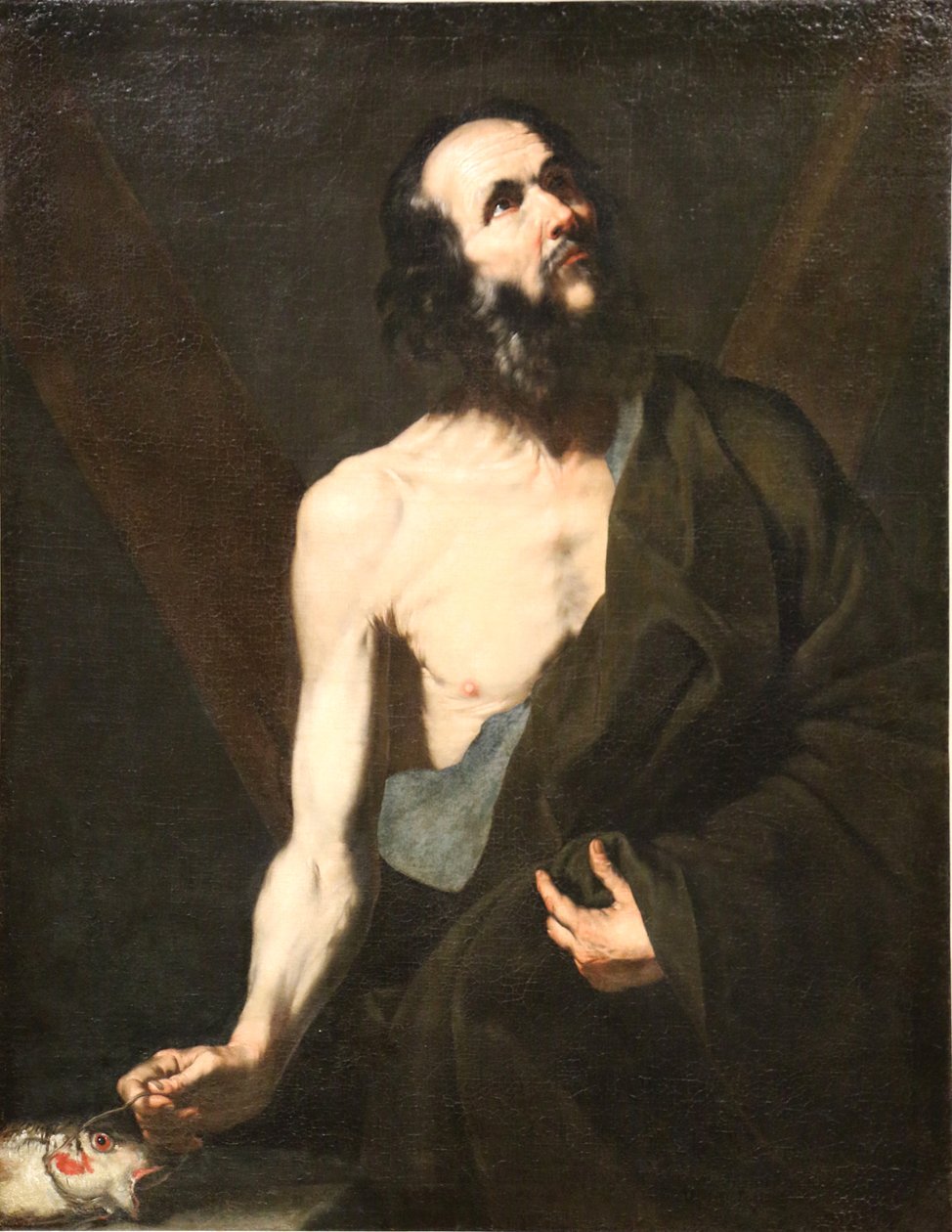 Pyhä Andreas tekijältä Jusepe de Ribera