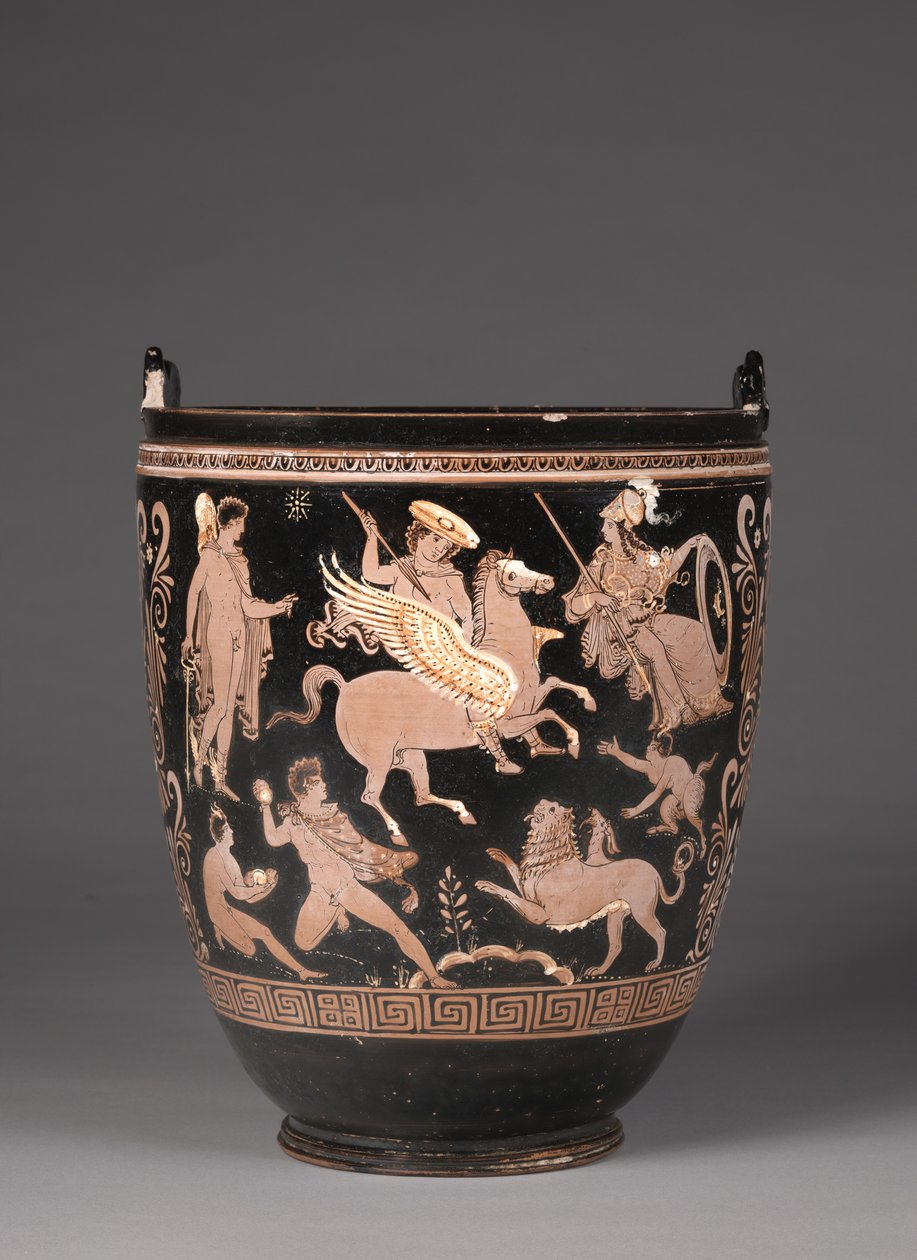 Apulian Situla, n. 350 eaa. tekijältä attributed to. Group of the Dublin