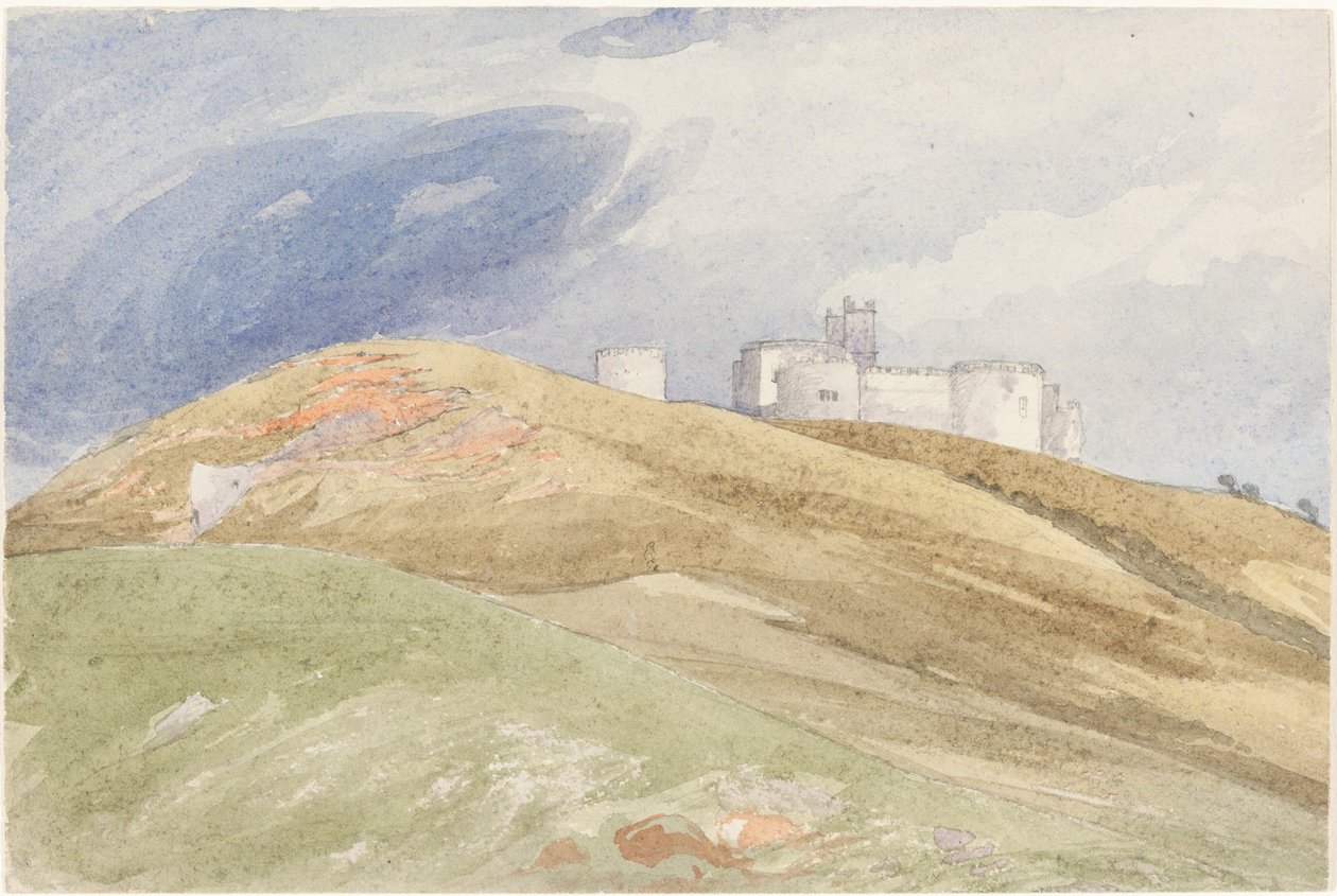 Linna kukkulalla tekijältä attributed to James Bulwer
