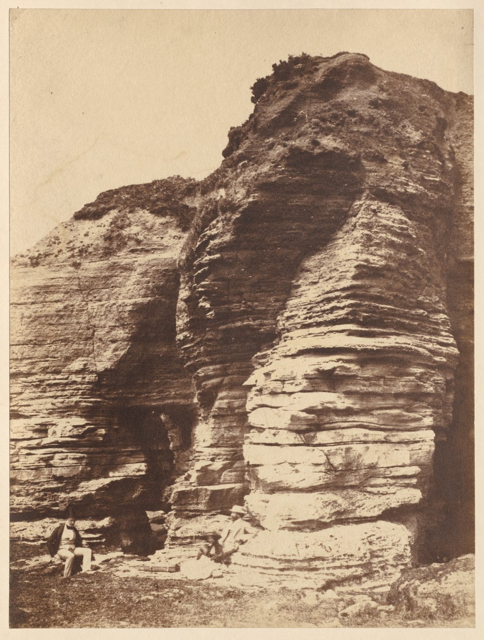Kivet Livermeadissa lähellä Torquayta (Englanti) tekijältä attributed to John Dillwyn Llewelyn
