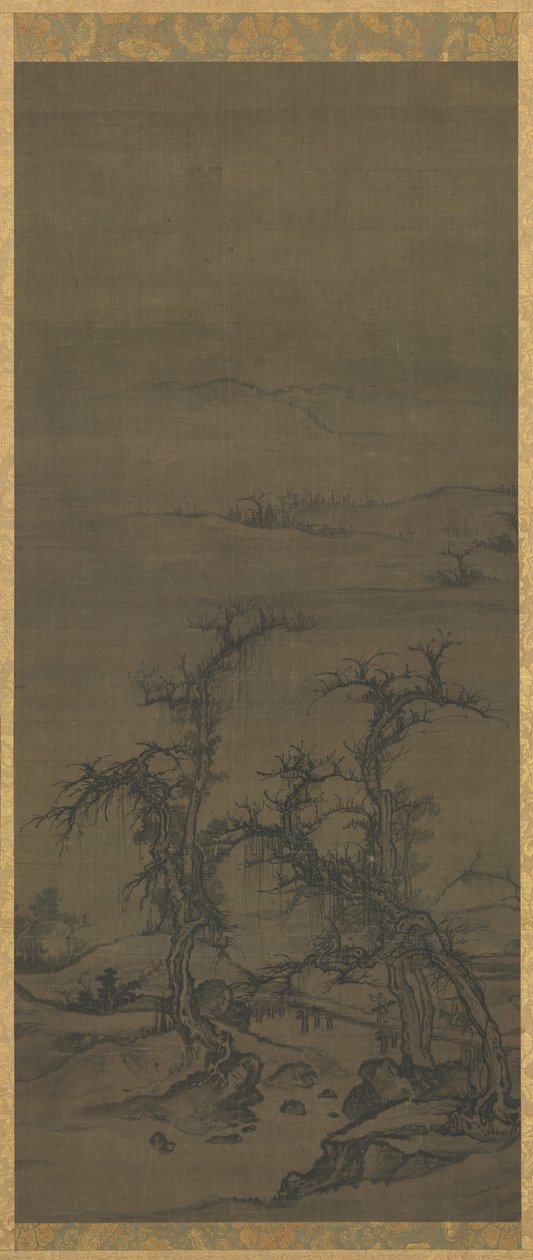 Qinin kantaminen vierailulla tekijältä attributed to Luo Zhichuan