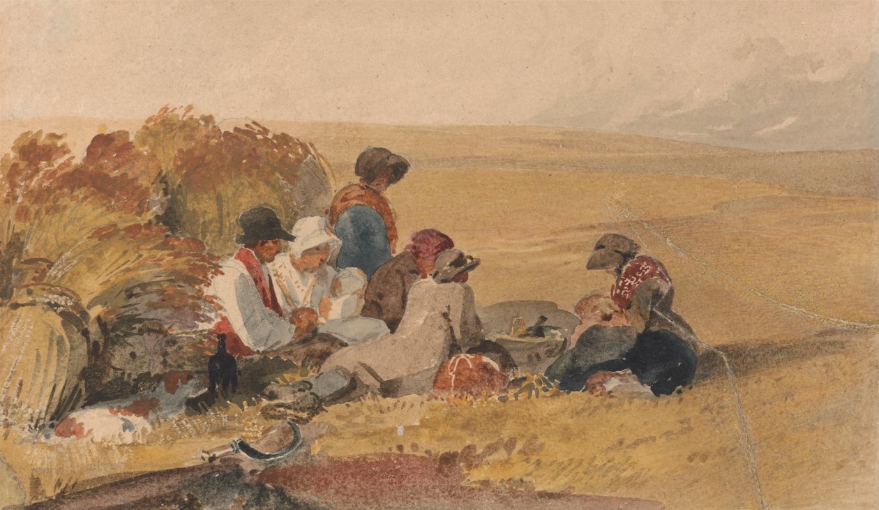 Harvesterit tekijältä attributed to Peter DeWint