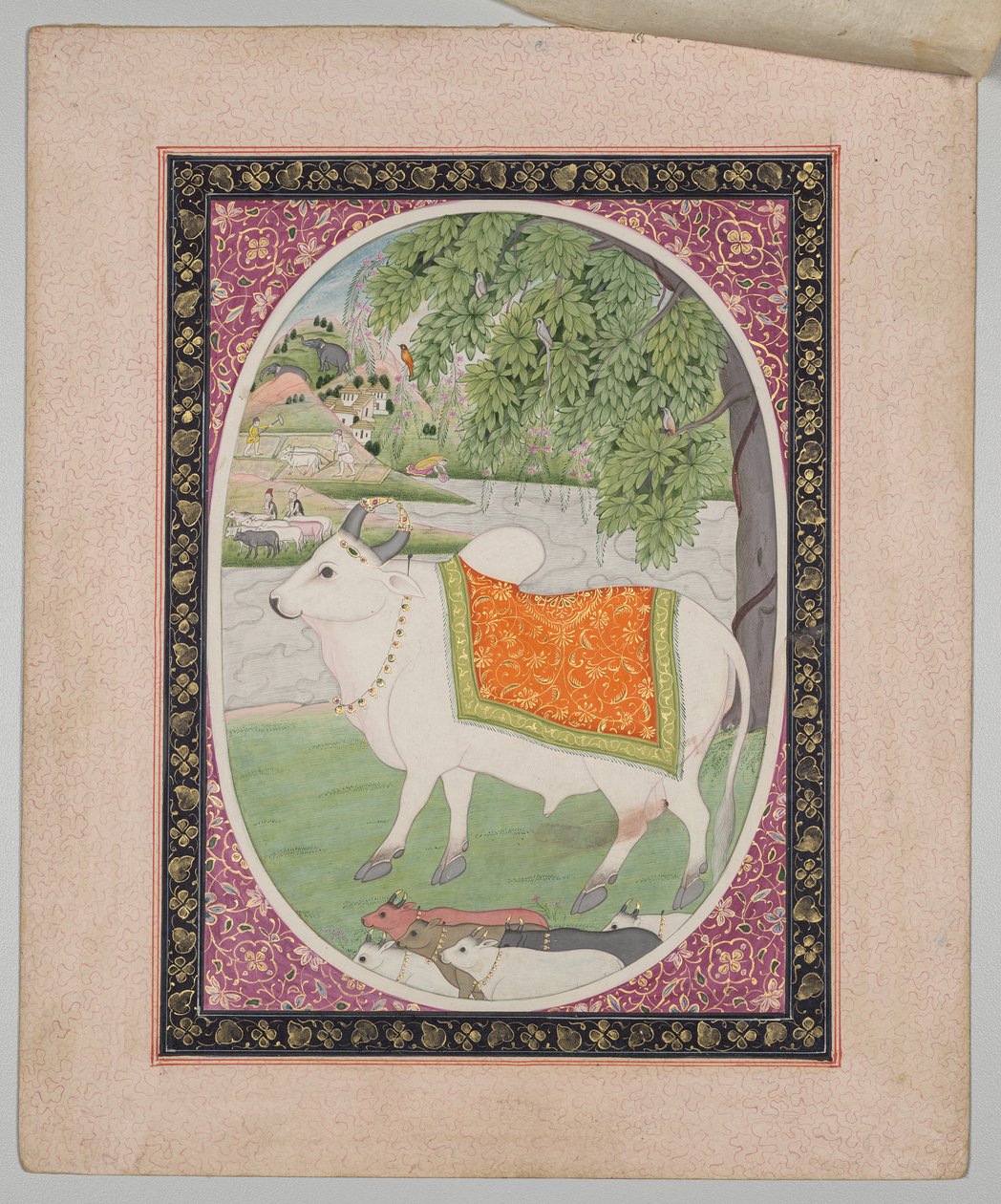 Härkä, Mandi Astrology -sarjasta tekijältä attributed to Sanju