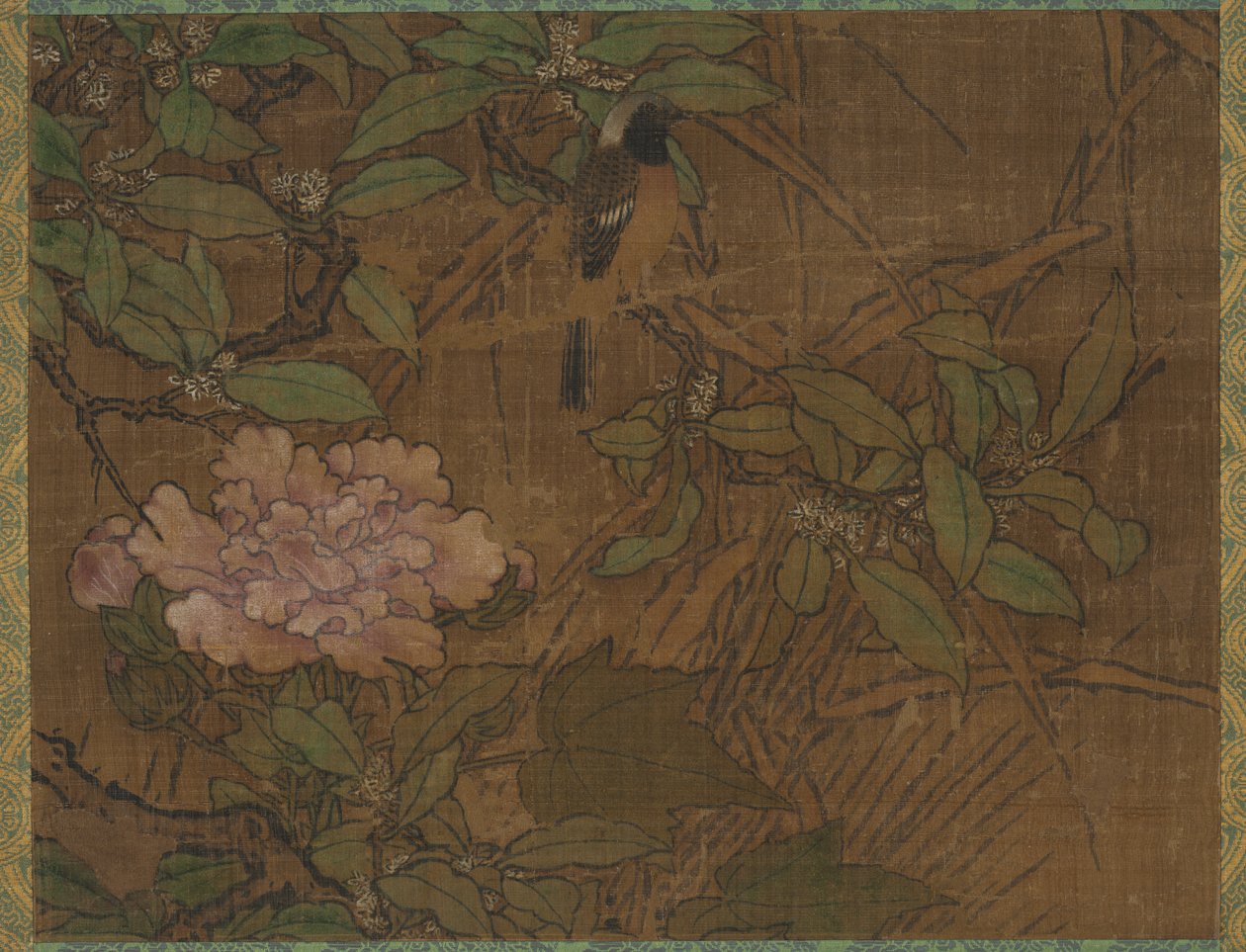 Linnut ja kukat tekijältä attributed to Sesshū Tōyō