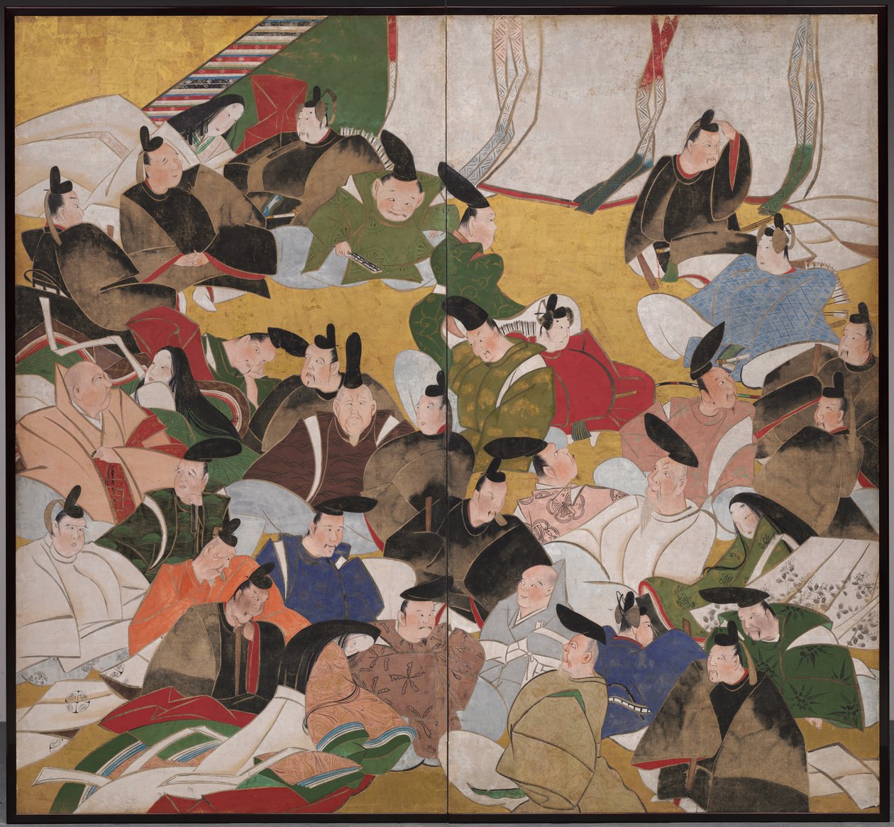 Kolmekymmentäkuusi runollista kuolematonta tekijältä attributed to Tatebayashi Kagei