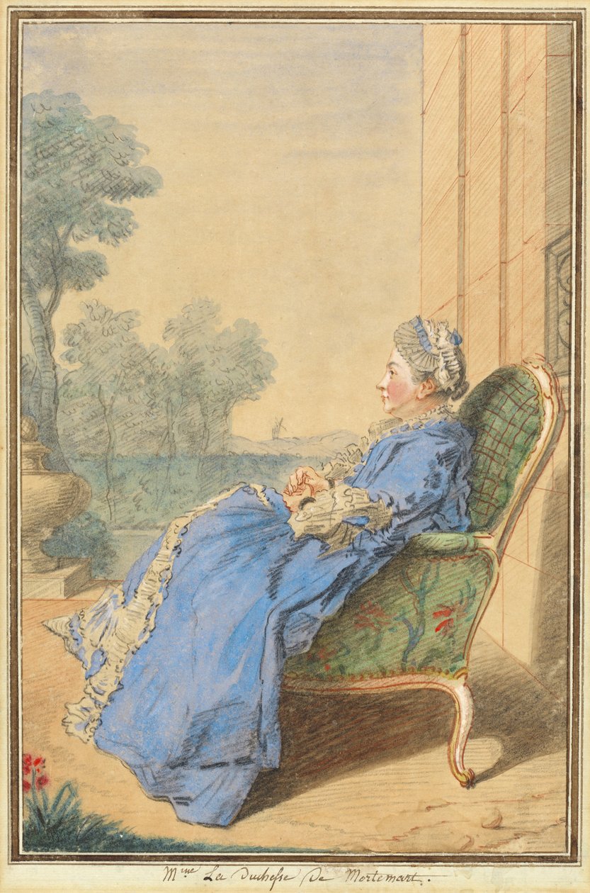 Madame Mortemartin herttuatar tekijältä called Carmontelle Louis de Carrogis