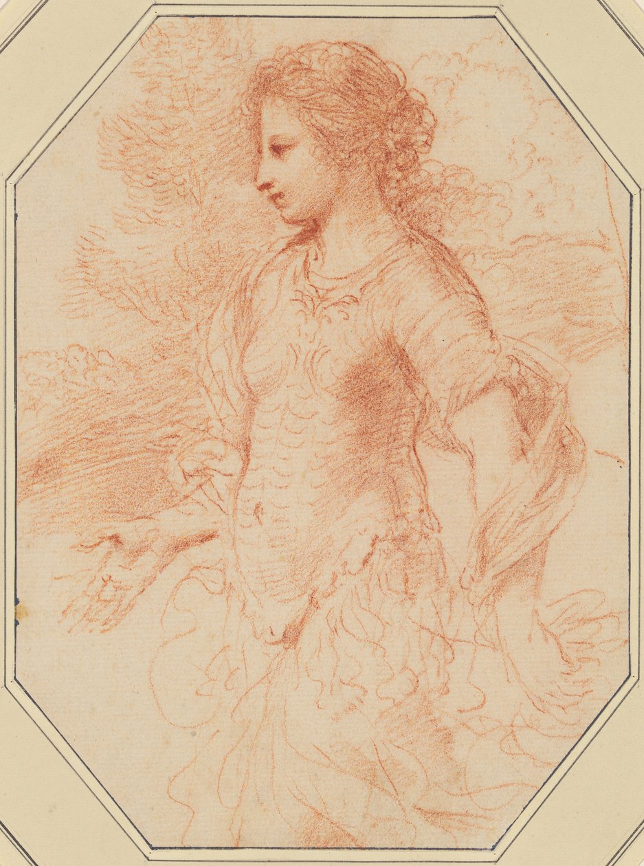 Erminia tekijältä called Guercino Giovanni Francesco Barbieri