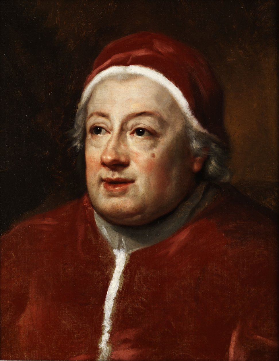 Papst Benedikt XIV tekijältä circle of Pierre Hubert Subleyras