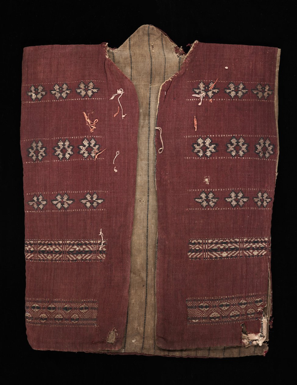 Headhunterin takki (baju kirai), n. 1825-1875 (kotipuuvilla) tekijältä culture Iban