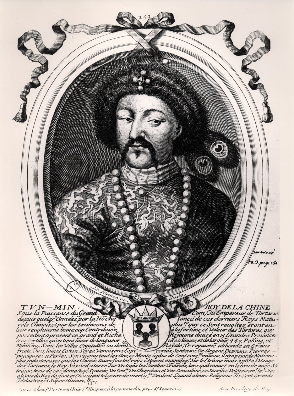 Tun-Min, Roy of China tekijältä Nicolas II de Larmessin