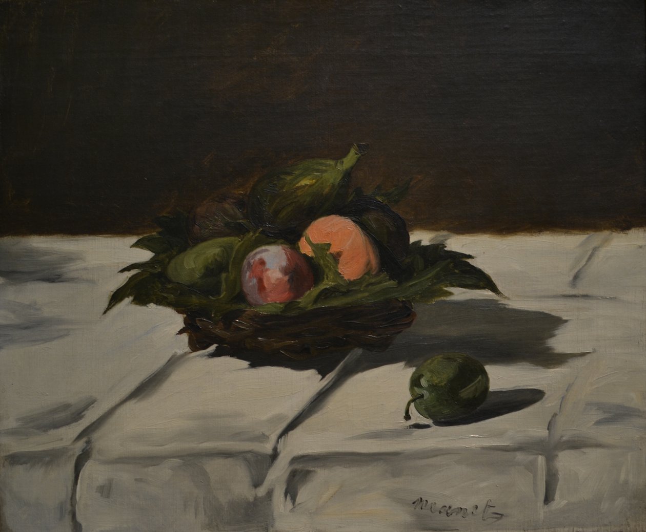 Hedelmäkori tekijältä Édouard Manet