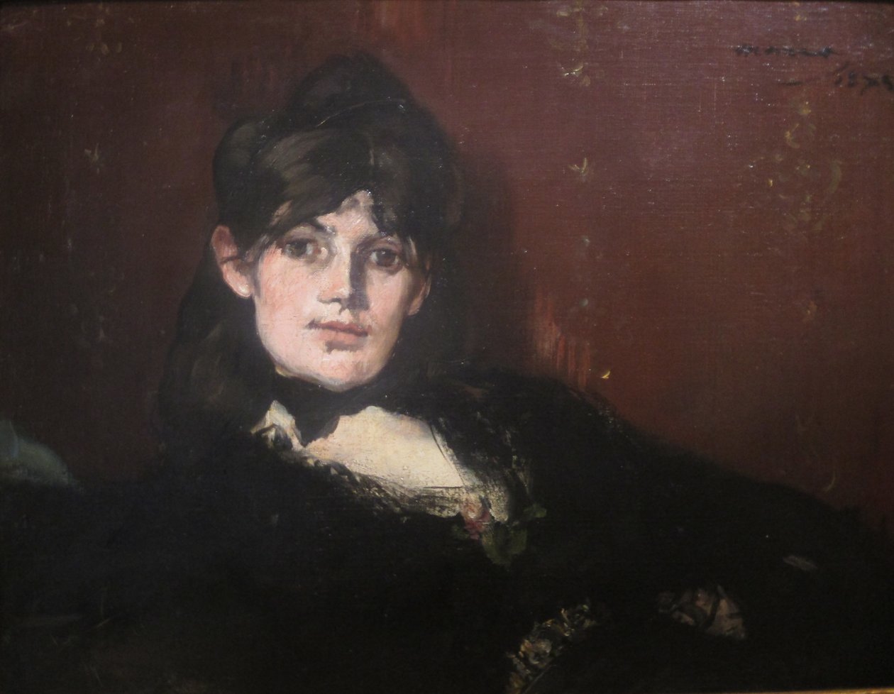 Berthe Morisot tekijältä Édouard Manet