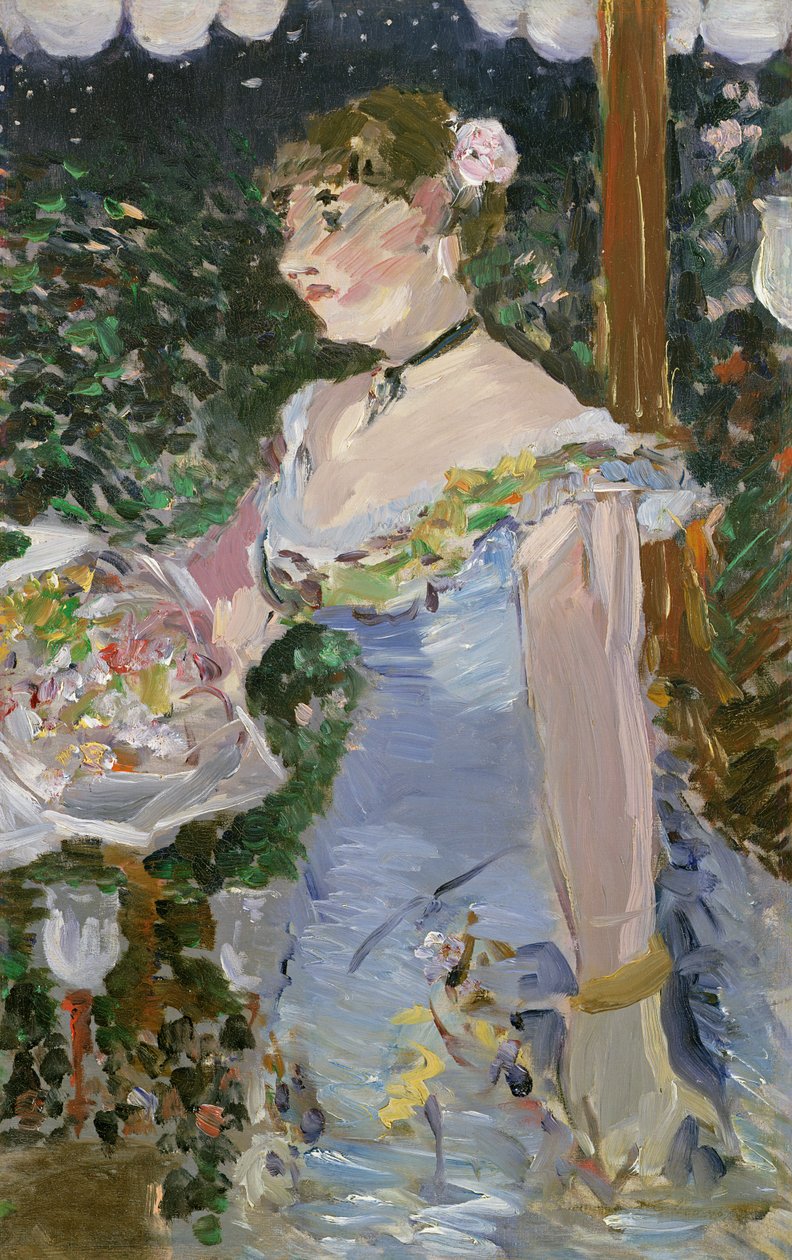 Cafe Concert Laulaja tekijältä Édouard Manet