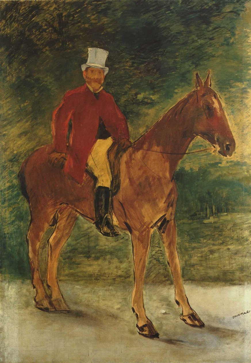 Cavalier tekijältä Édouard Manet