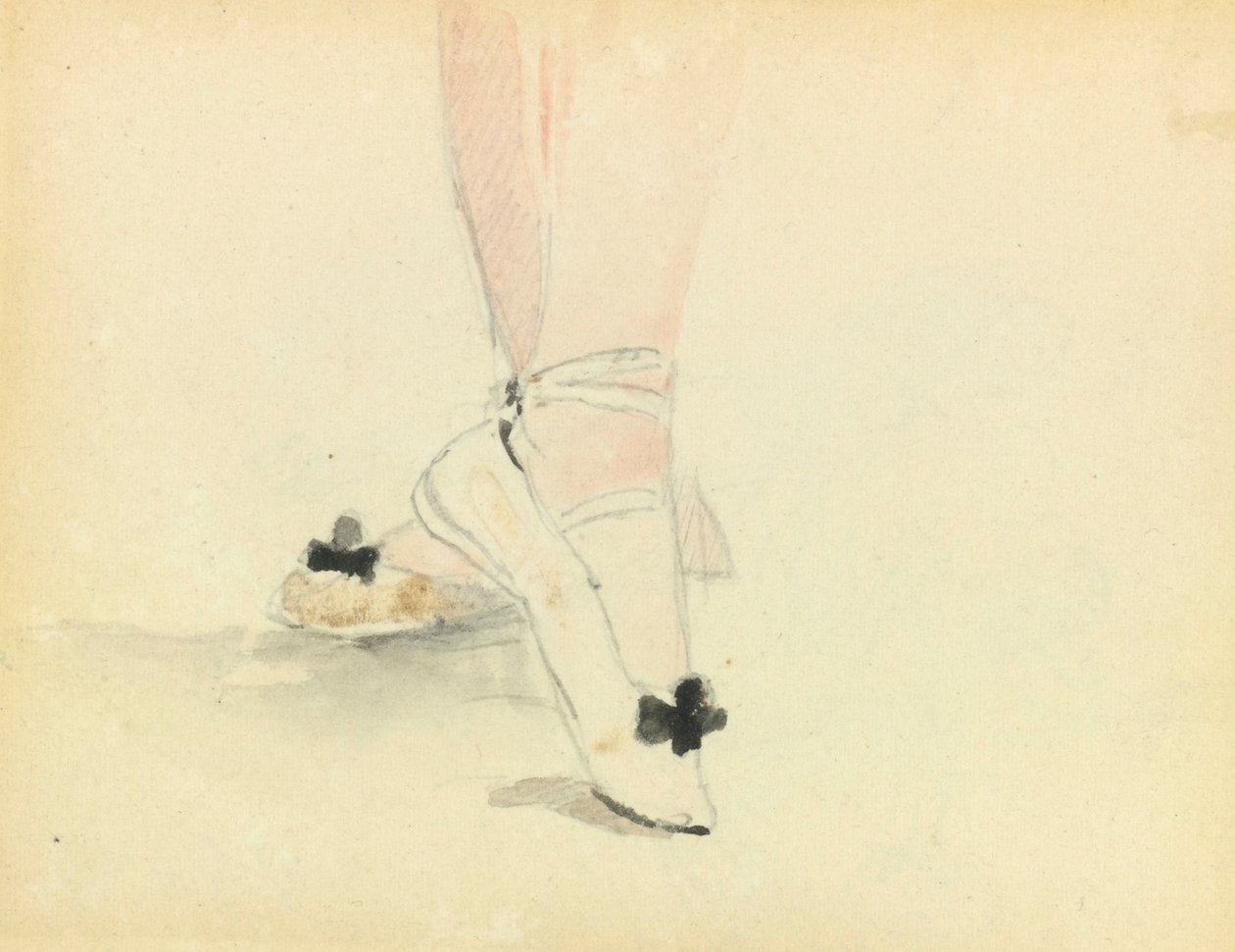 Tanssikengät tekijältä Édouard Manet