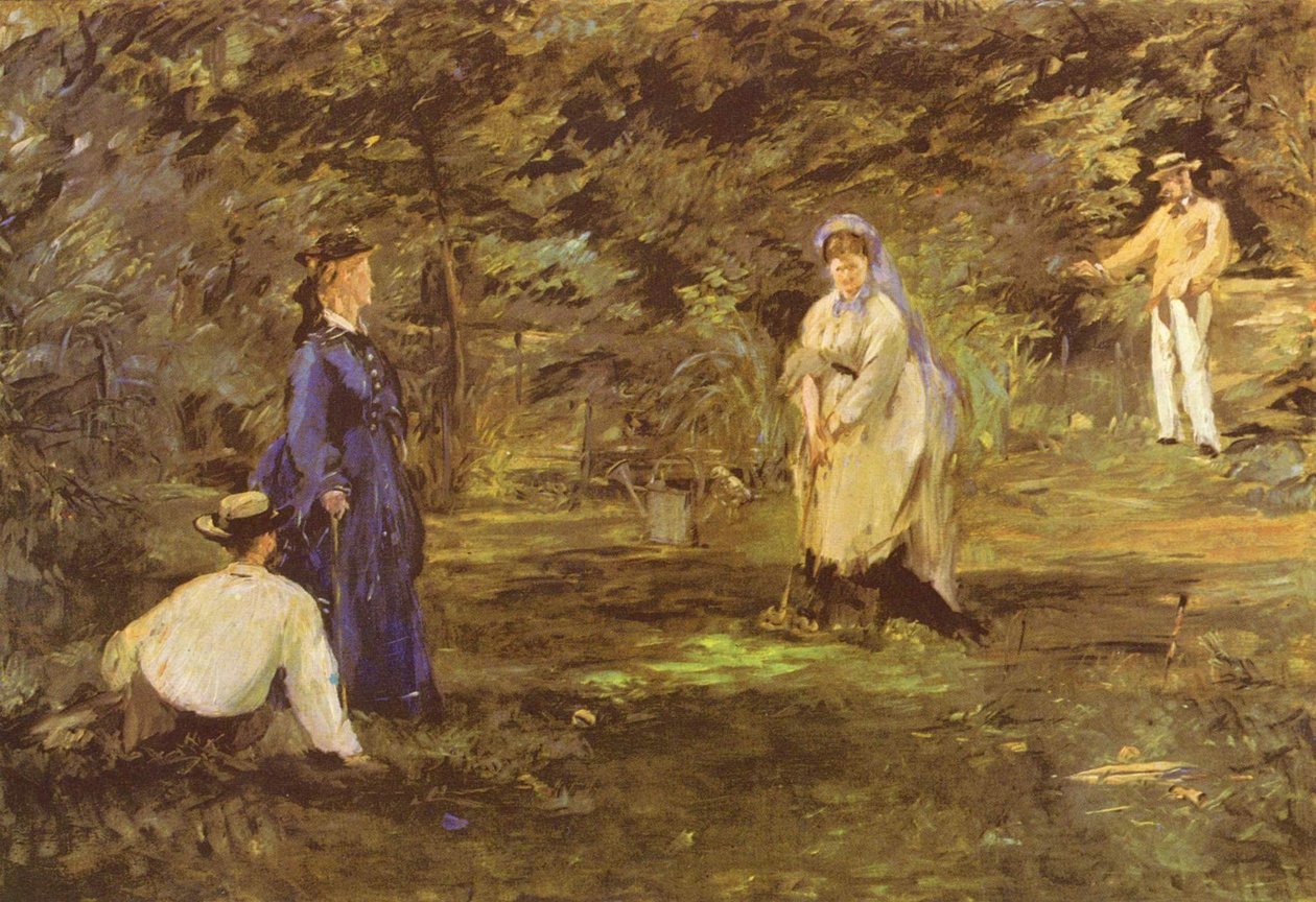 Kroketti-juhlat tekijältä Édouard Manet