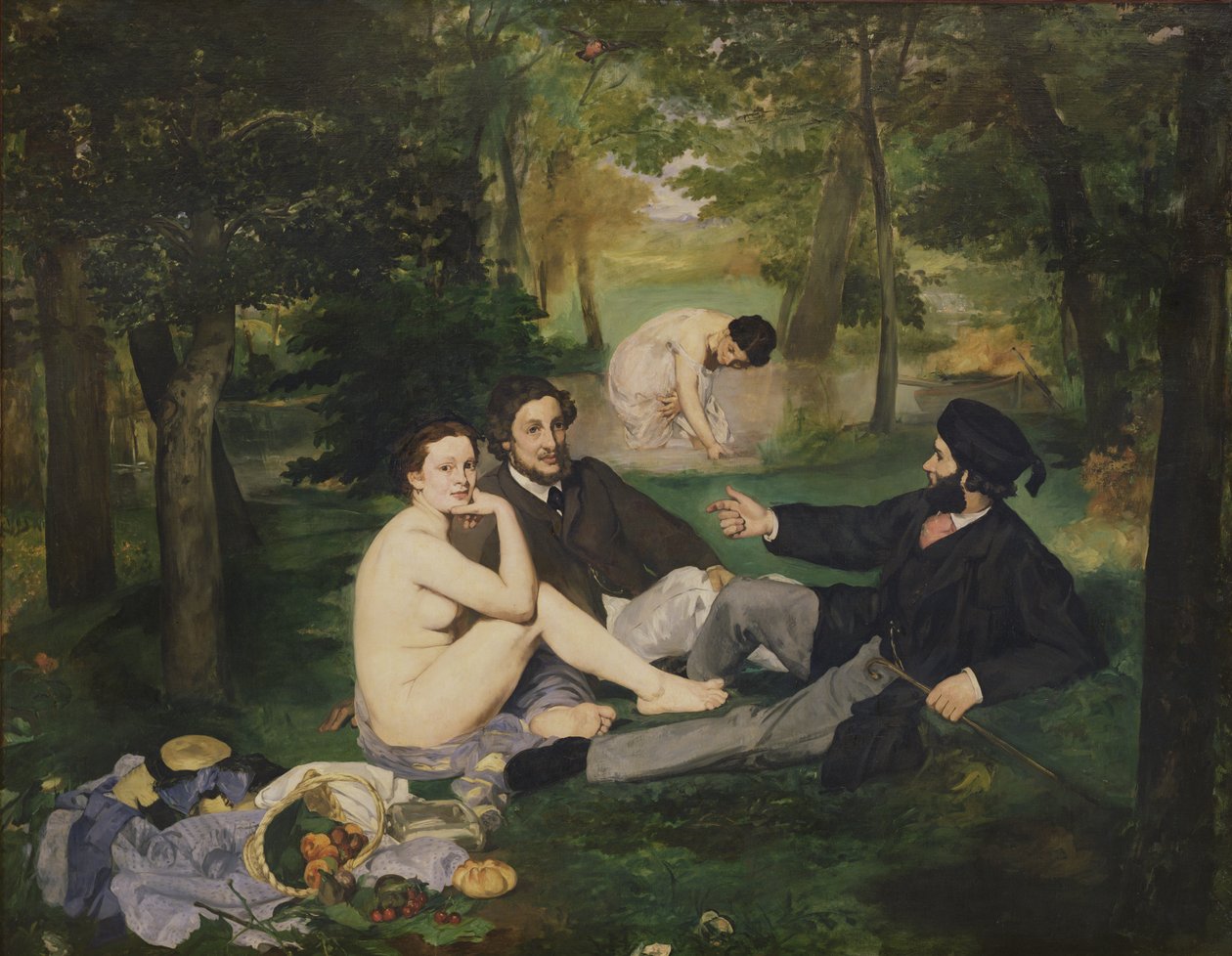 Dejeuner sur l Herbe tekijältä Édouard Manet