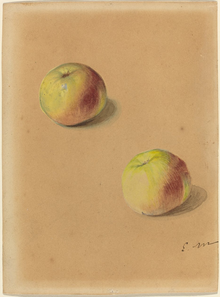 Deux Pommes tekijältä Édouard Manet