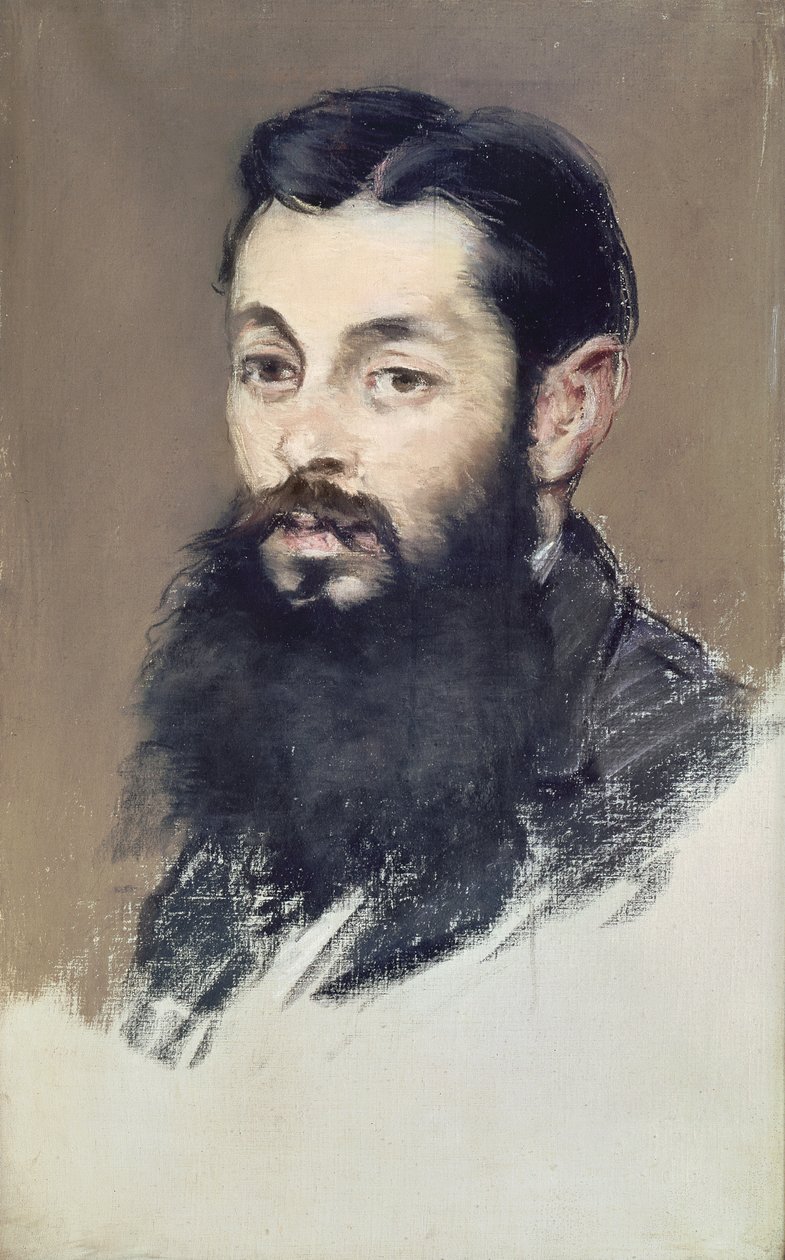 Tohtori Materne, Napoleon III:n tohtori (1808-73) n. 1880-81 (pastelli kankaalle) tekijältä Édouard Manet