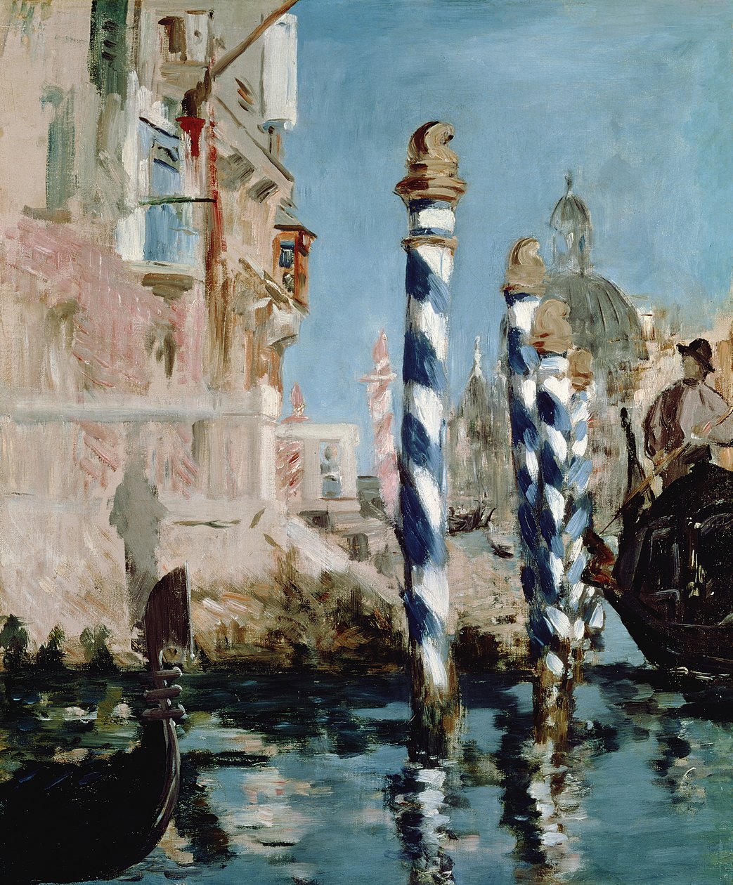 Grand Canal, Venetsia, 1875 tekijältä Édouard Manet