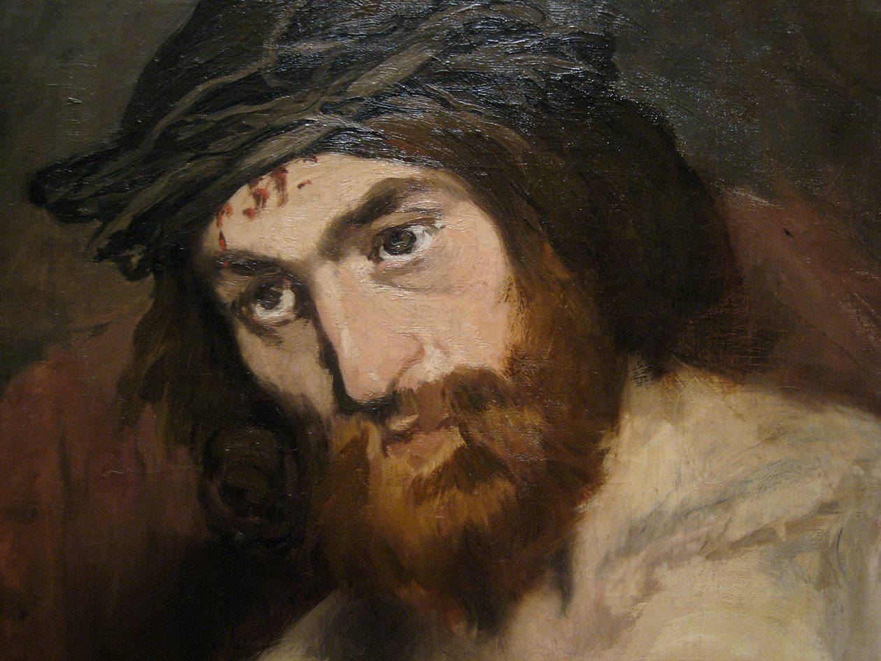 Kristuksen pää tekijältä Édouard Manet