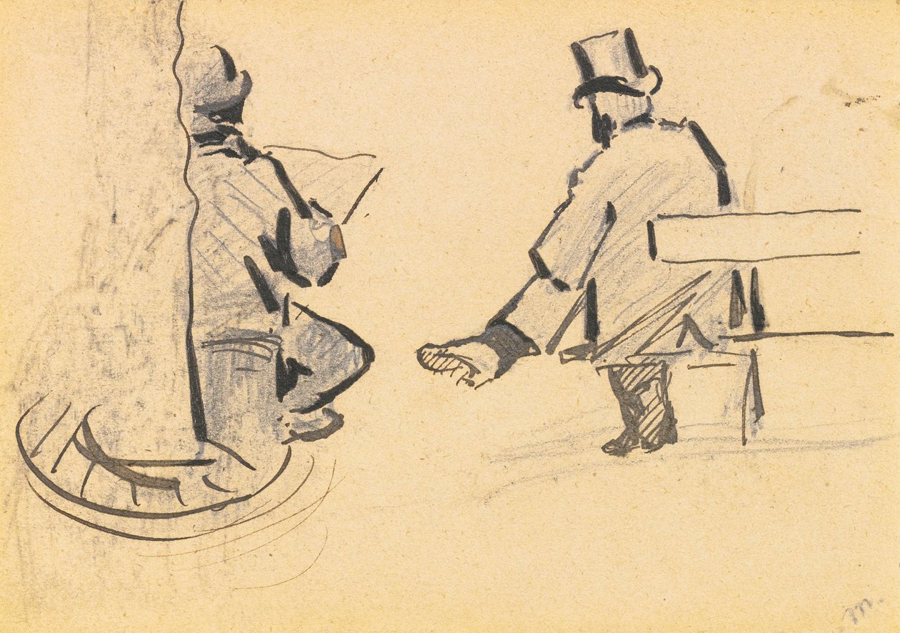 Mies penkillä tekijältä Édouard Manet
