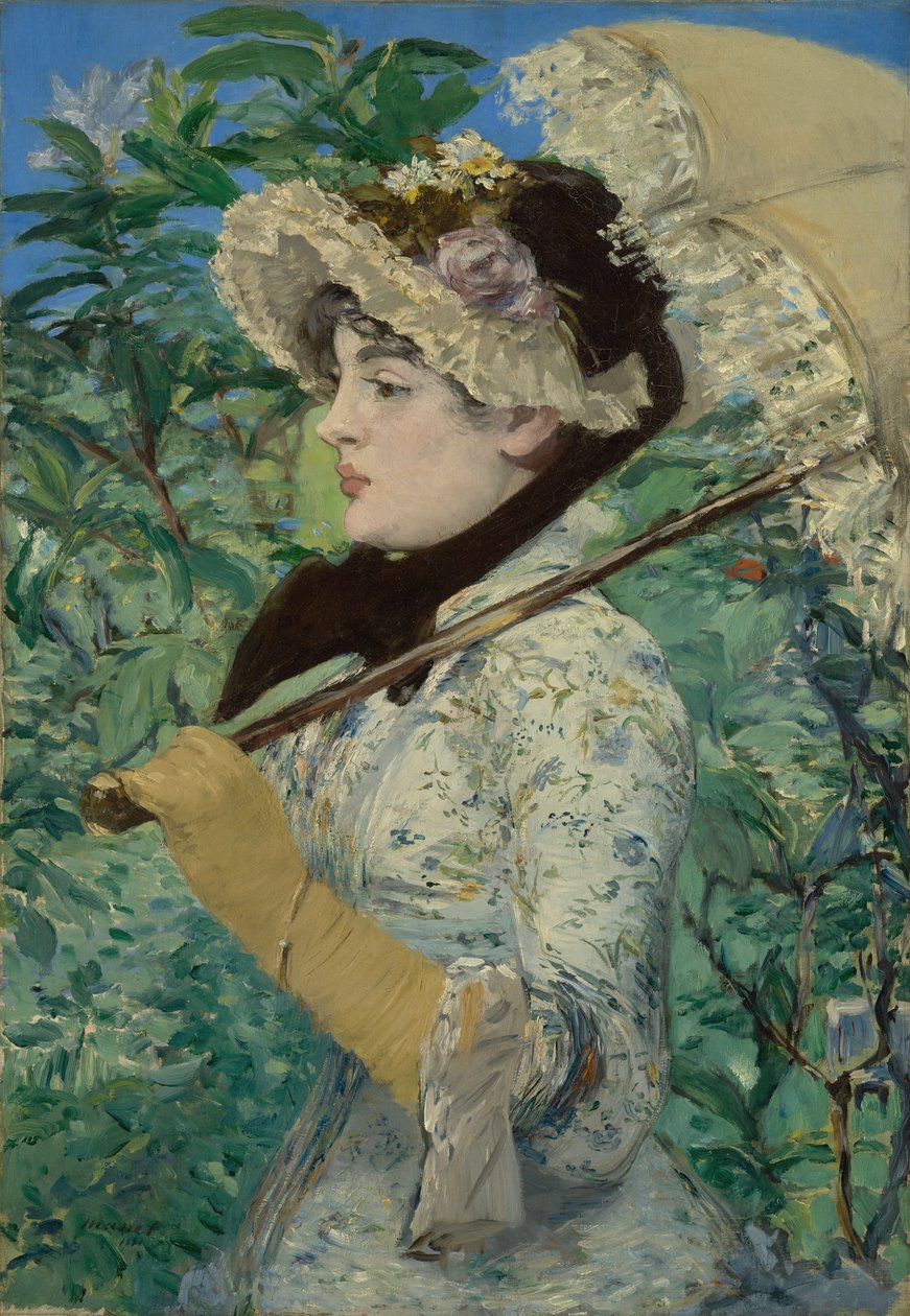 Jeanne (kevät) tekijältä Édouard Manet