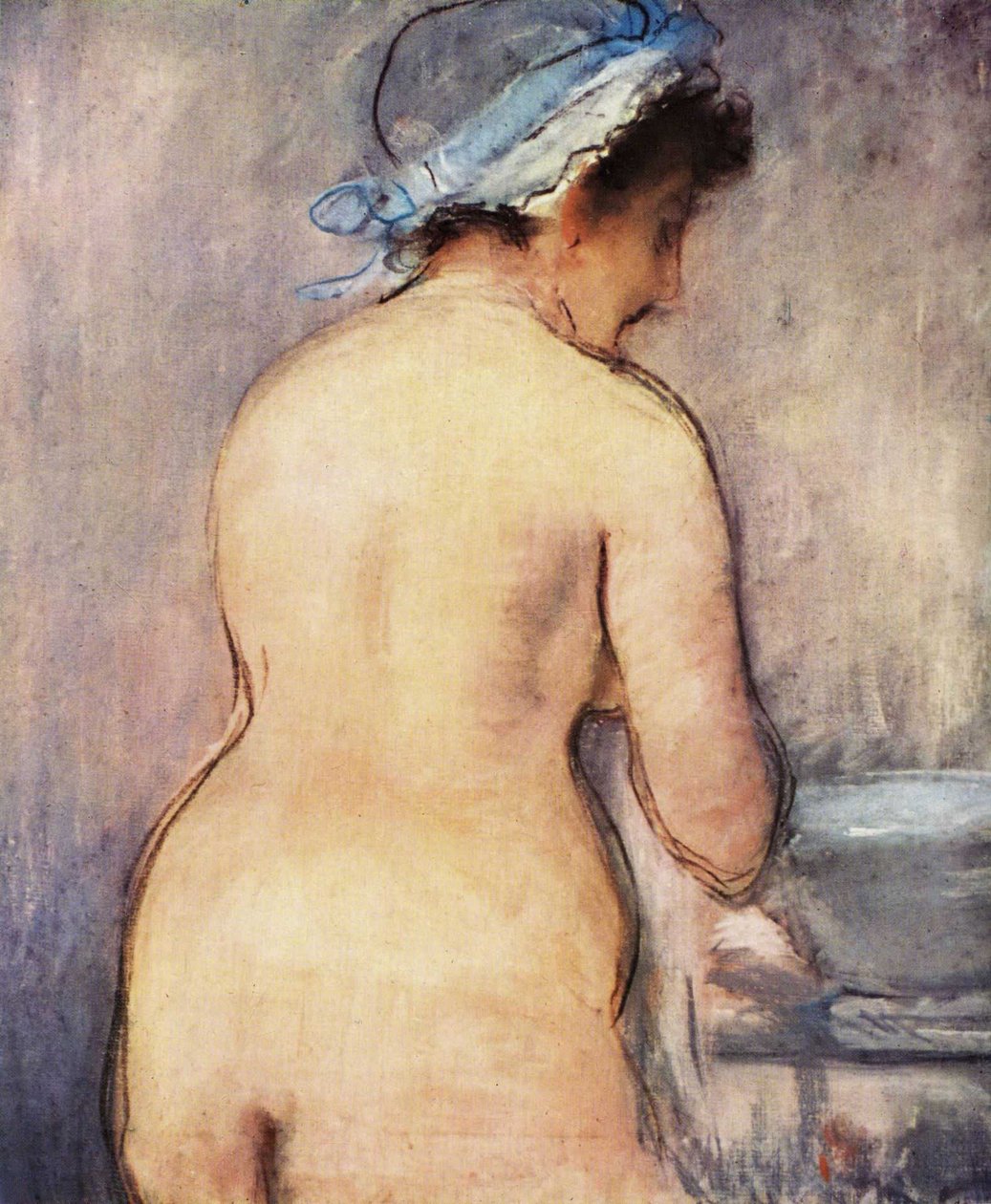 La Toilette tekijältä Édouard Manet
