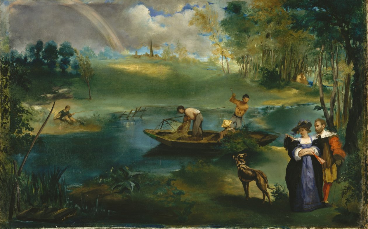 Kalastus tekijältä Édouard Manet