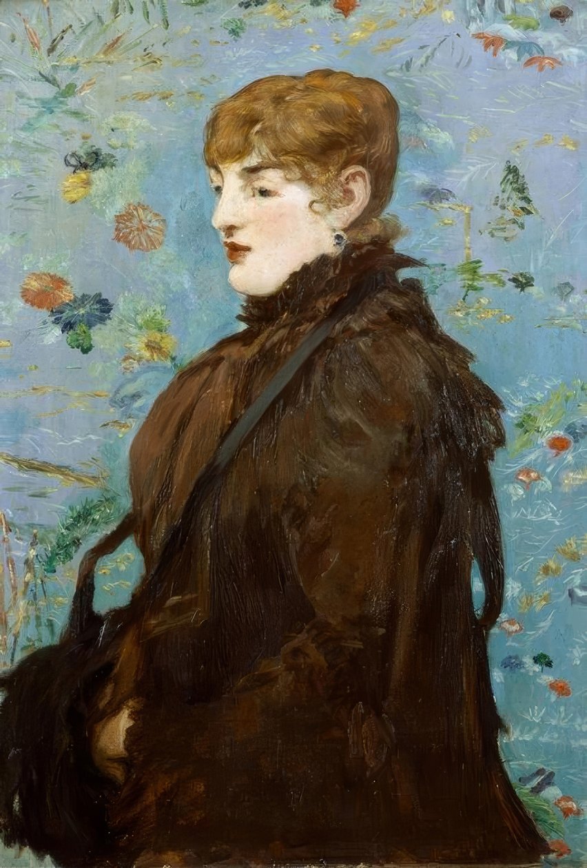 L’automne (Méry Laurent, 1849–1900) tekijältä Édouard Manet
