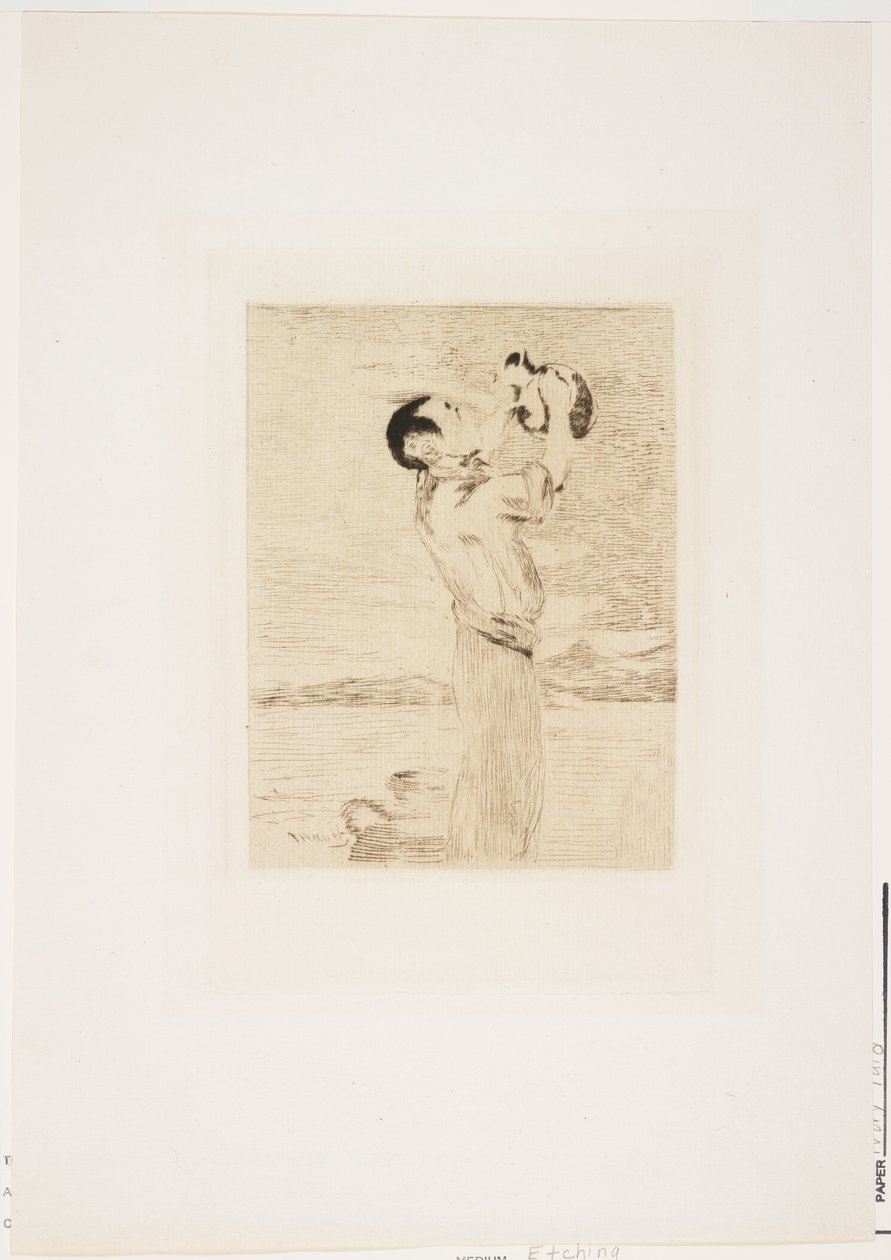 Vedenjuomari, 1861 tekijältä Édouard Manet