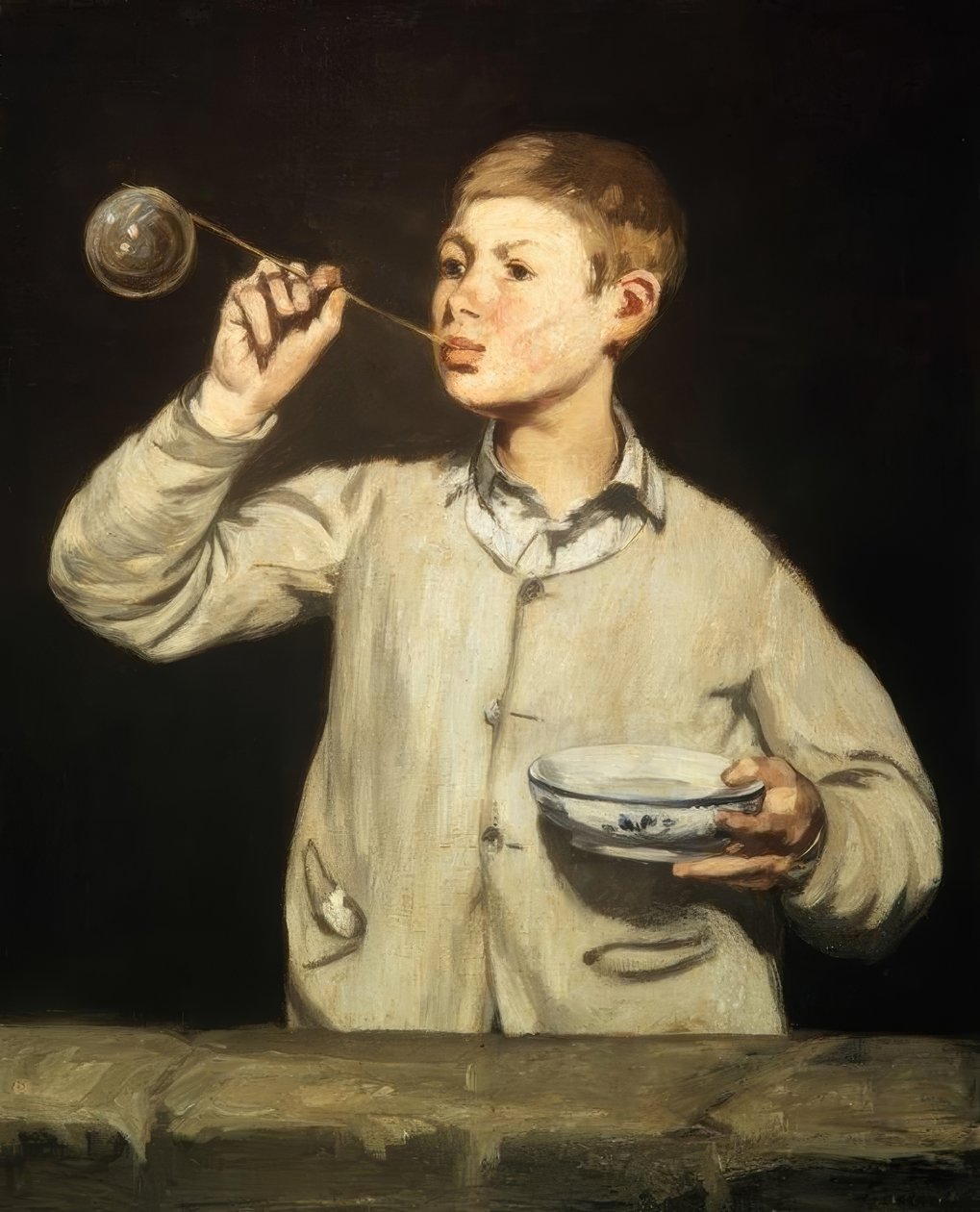 Le Garçon à la bulle de savon tekijältä Édouard Manet