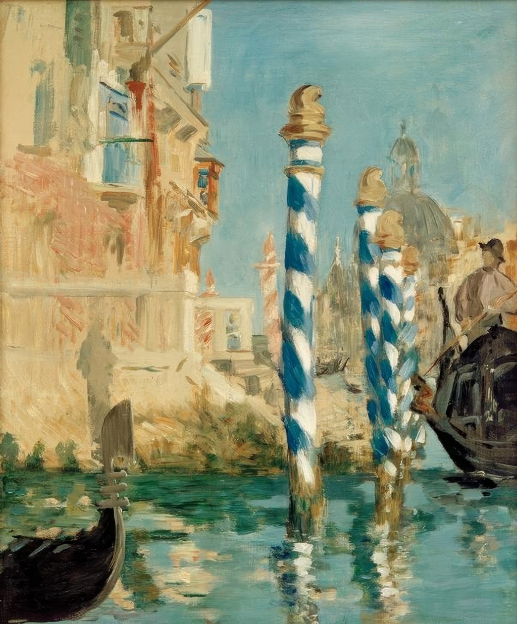 Le Grand Canal à Venise (Vue de Venise) tekijältä Édouard Manet