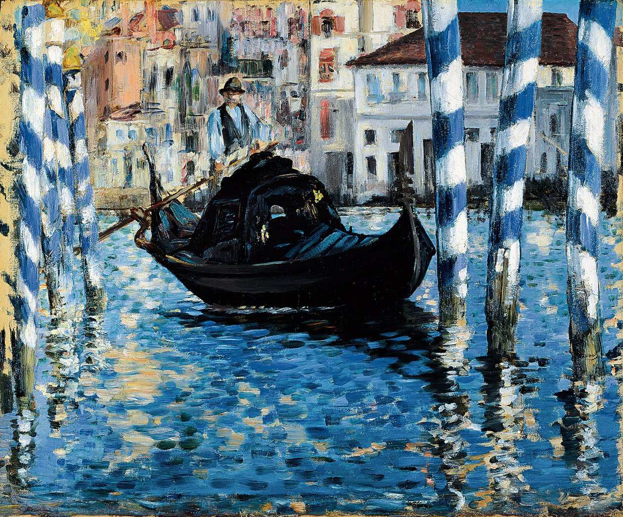 Grand Canal Venetsiassa tekijältä Édouard Manet