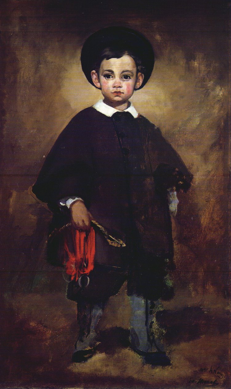 Le petit Lange tekijältä Édouard Manet