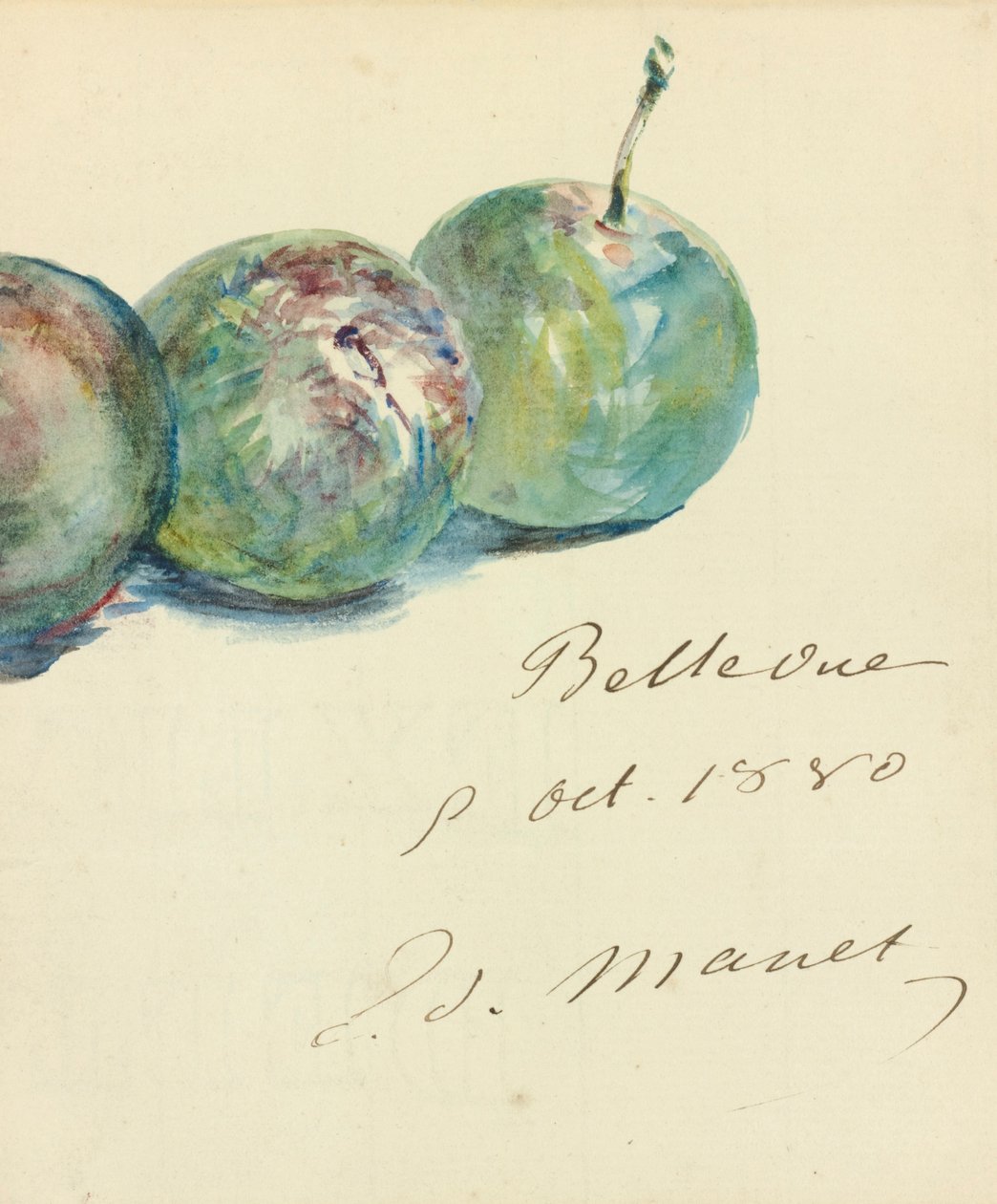 Kirje tekijältä Édouard Manet