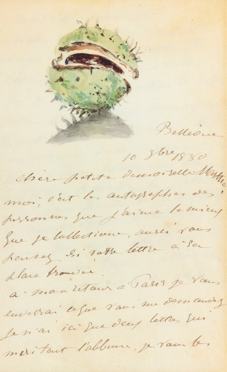 Kirje tekijältä Édouard Manet