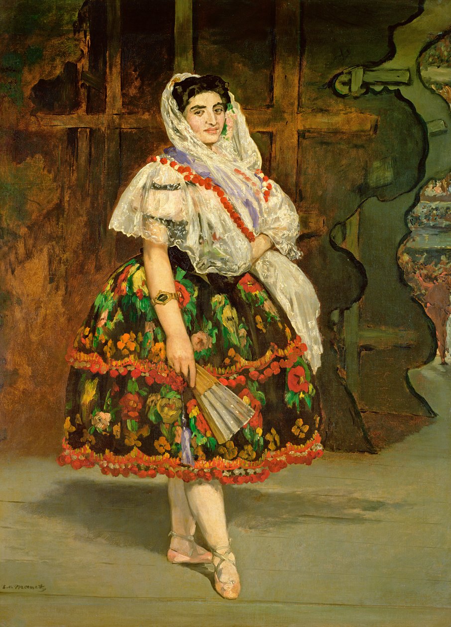 Lola de Valence, 1862 tekijältä Édouard Manet