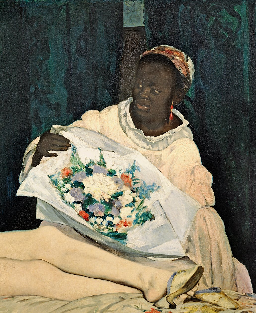 Olympia, 1863 (yksityiskohta 64183) tekijältä Édouard Manet