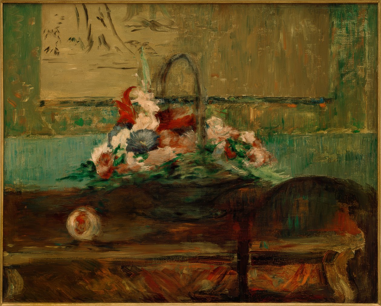 Panier fleuri tekijältä Édouard Manet