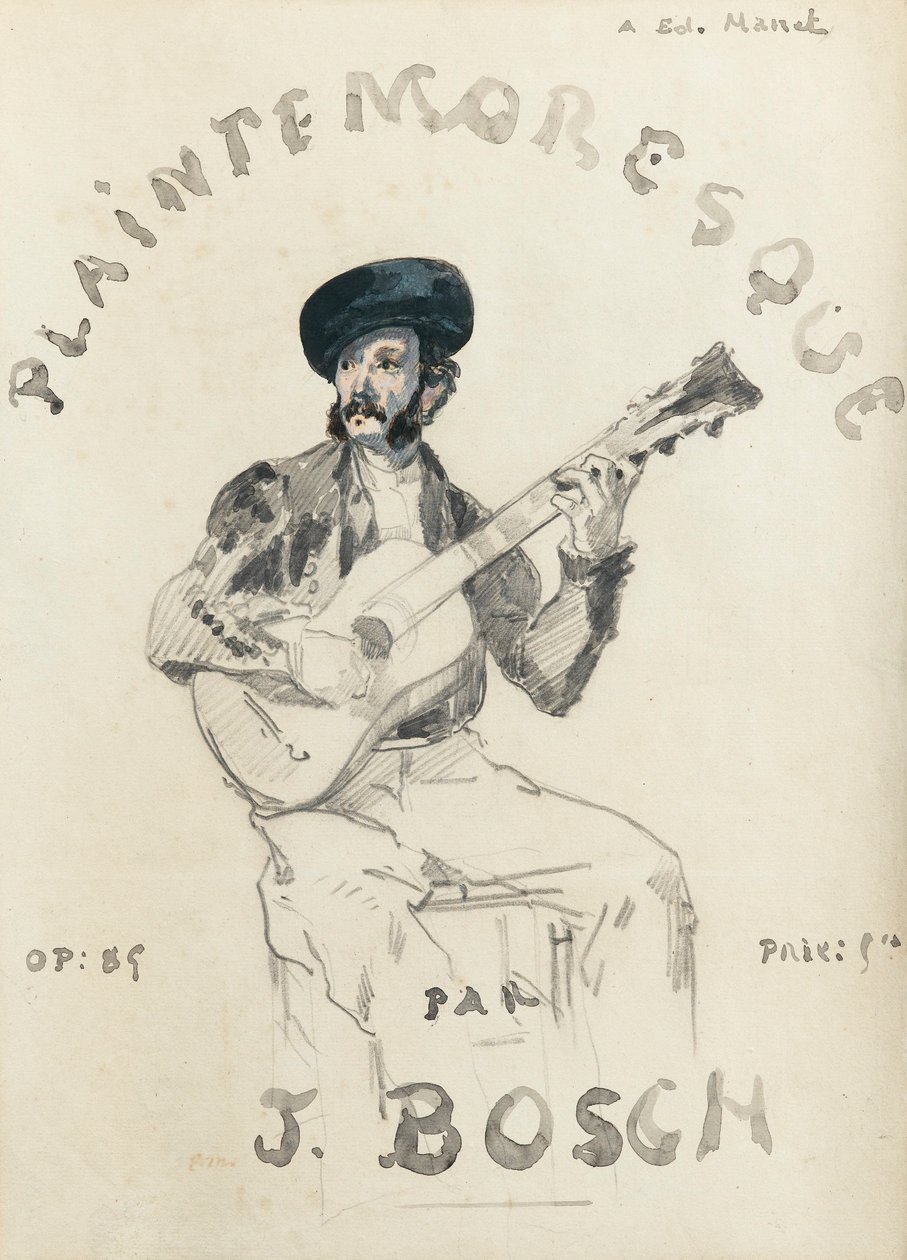 Moresque-valitus tekijältä Édouard Manet
