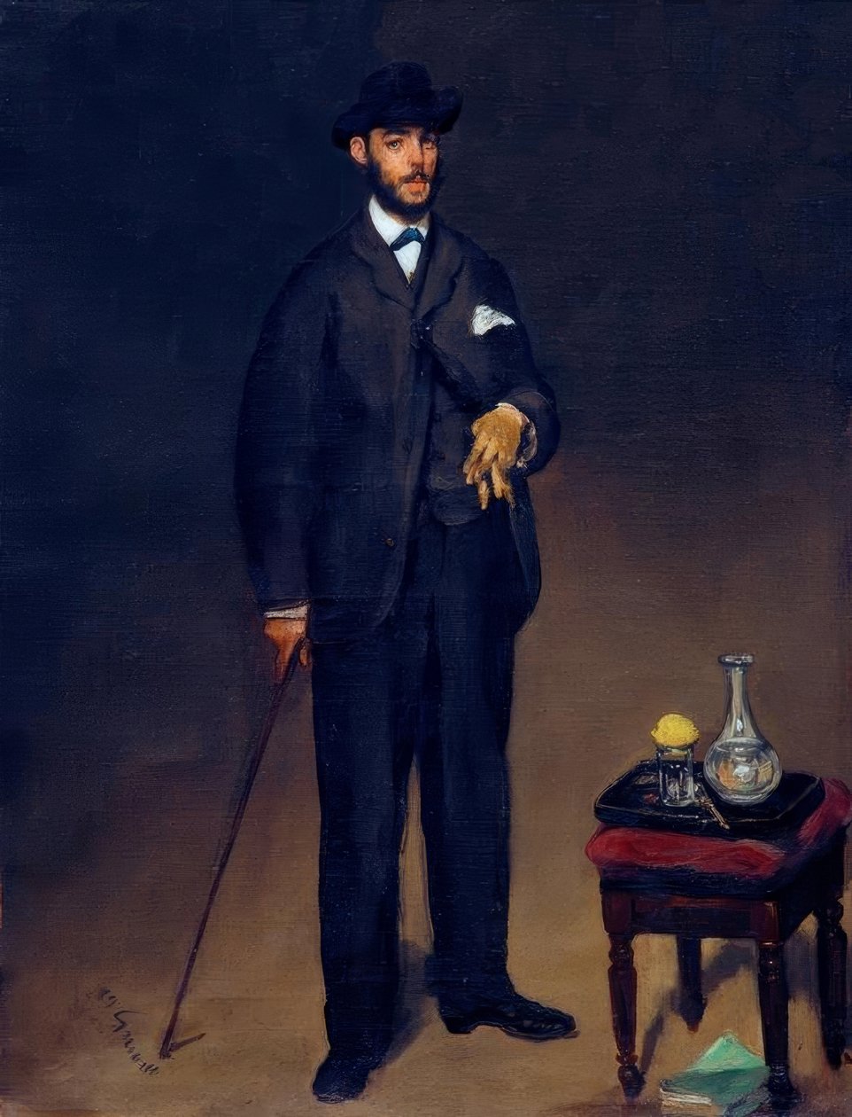 Muotokuva Théodore Duret tekijältä Édouard Manet